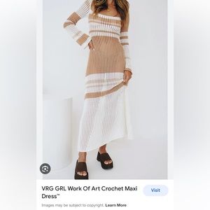 VRG Crochet Dress